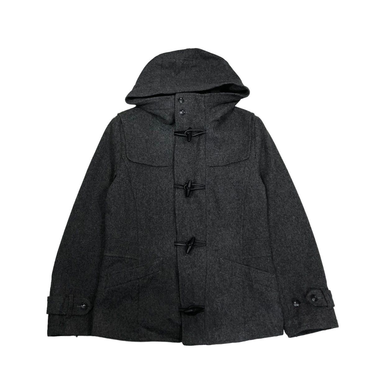 Tornado Mart 🔥VINTAGE WOOL BIKER JACKET TORNADO MART JAPAN ISSEY MIYAKE Size US L / EU 52-54 / 3 - 1 Thumbnail