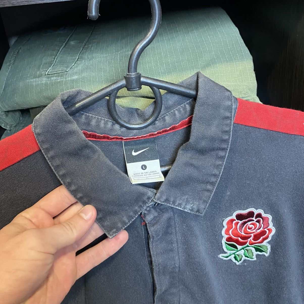 Nike Vintage Nike England Rugby o2 streetwear y2k longsleeve Size US L / EU 52-54 / 3 - 7 Thumbnail