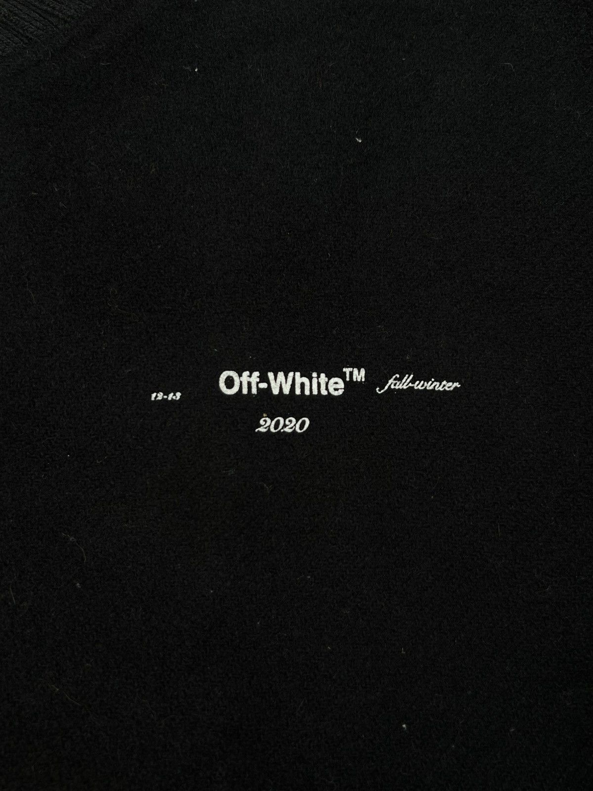 Off-White Off-White c/o Virgil FW20 (Black) Wool VarsityJacket- Large Size US M / EU 48-50 / 2 - 5 Thumbnail