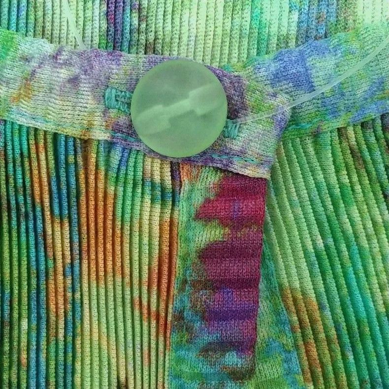 Issey Miyake issey miyake size:2 Pleated graffiti short sleeve 2505-Nex Size XXS / US 00 / IT 34 - 4 Thumbnail