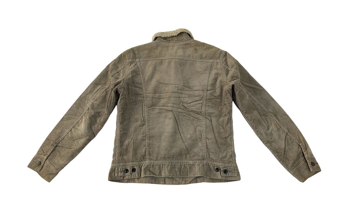 Lee Storm Rider Sanforized Shearling Sherpa Corduroy Jacket Jackets