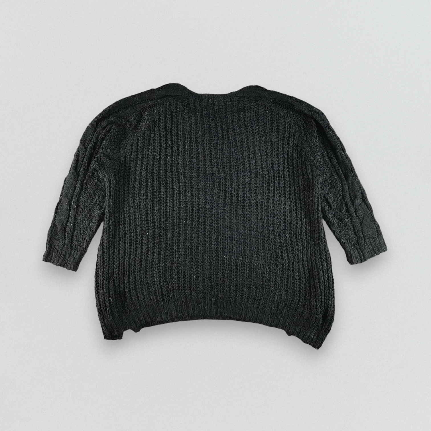 Japanese Brand Japanese Brand Cable Knit Knitwear Sweater K1063 Size US L / EU 52-54 / 3 - 2 Thumbnail