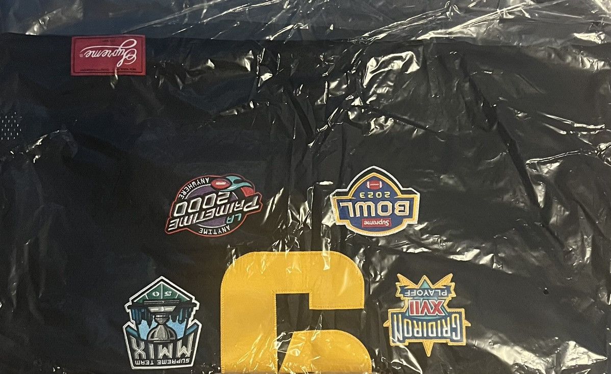 Supreme Supreme Championships Embroidered Football Jersey Size XL Size US XL / EU 56 / 4 - 2 Thumbnail