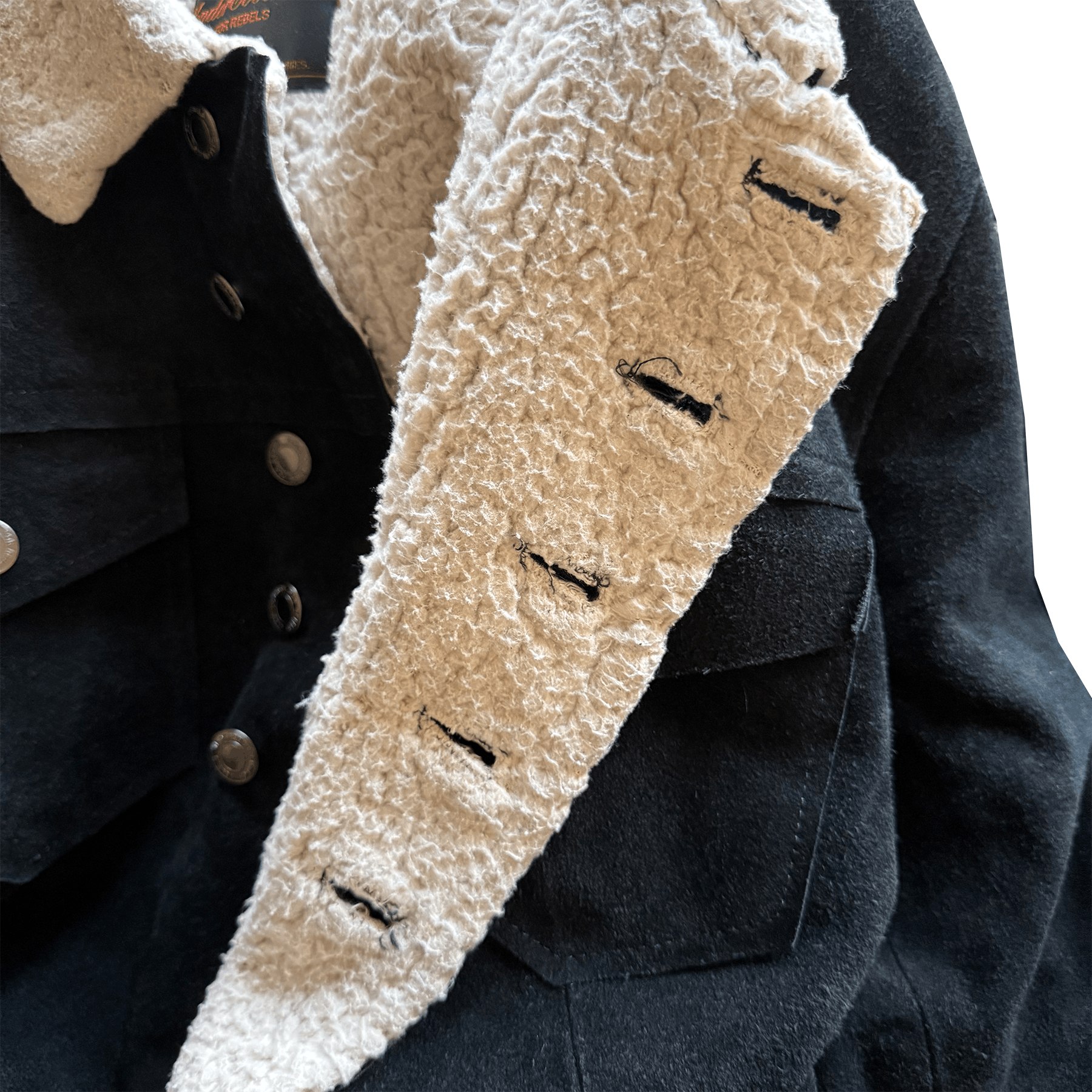 Undercover AW06 "But Beautiful GuruGuru" Leather Suede Cowboy Jacket Size US L / EU 52-54 / 3 - 14 Thumbnail