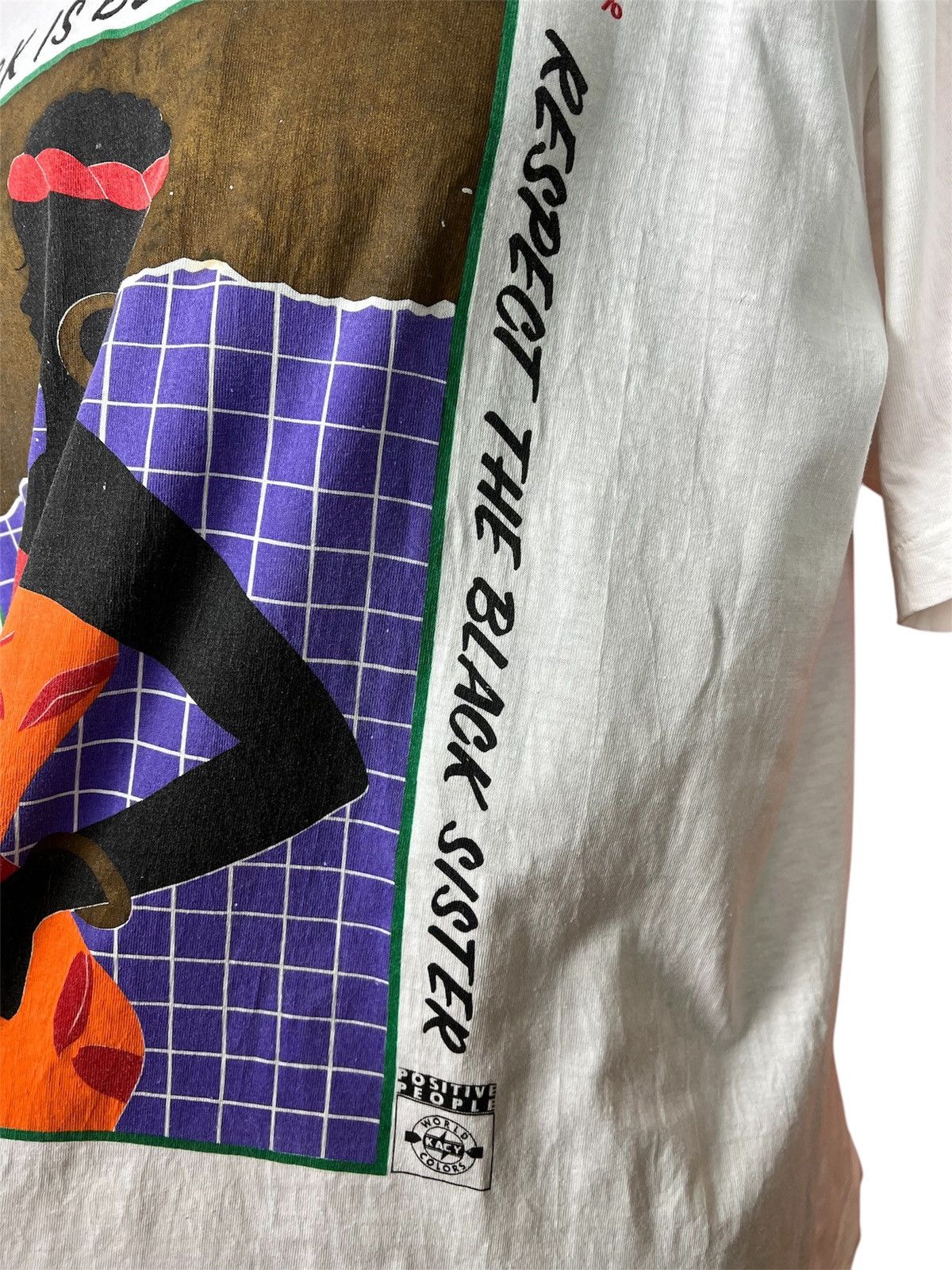 Vintage kacy positive people shirt tee casual vintage printed Size US XL / EU 56 / 4 - 5 Thumbnail