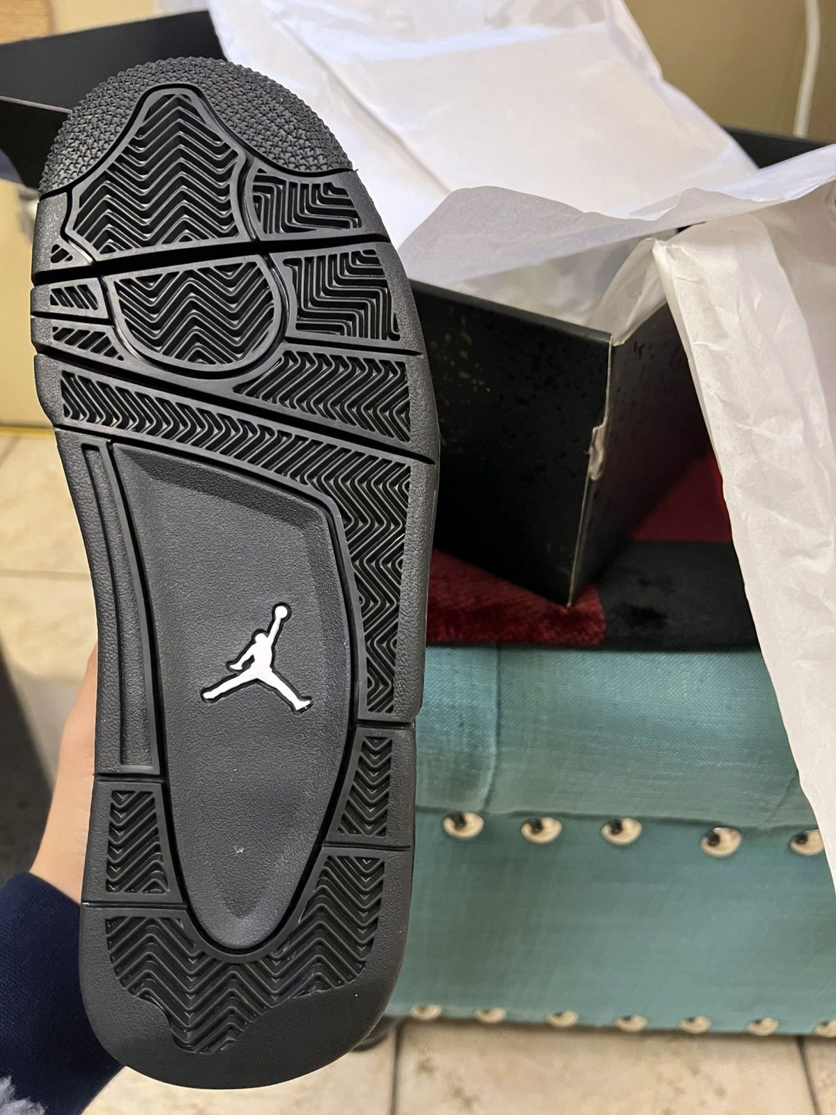 Jordan Brand Jordan 4 Black Cat Size US 7 / EU 40 - 4 Thumbnail