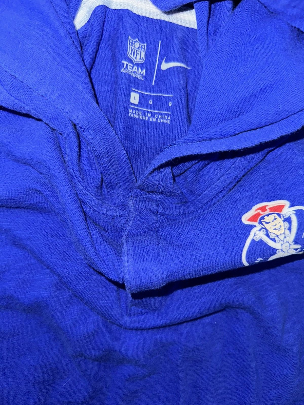 Nike New England Patriots NFL team apparel nike hoodie large Size US L / EU 52-54 / 3 - 4 Thumbnail