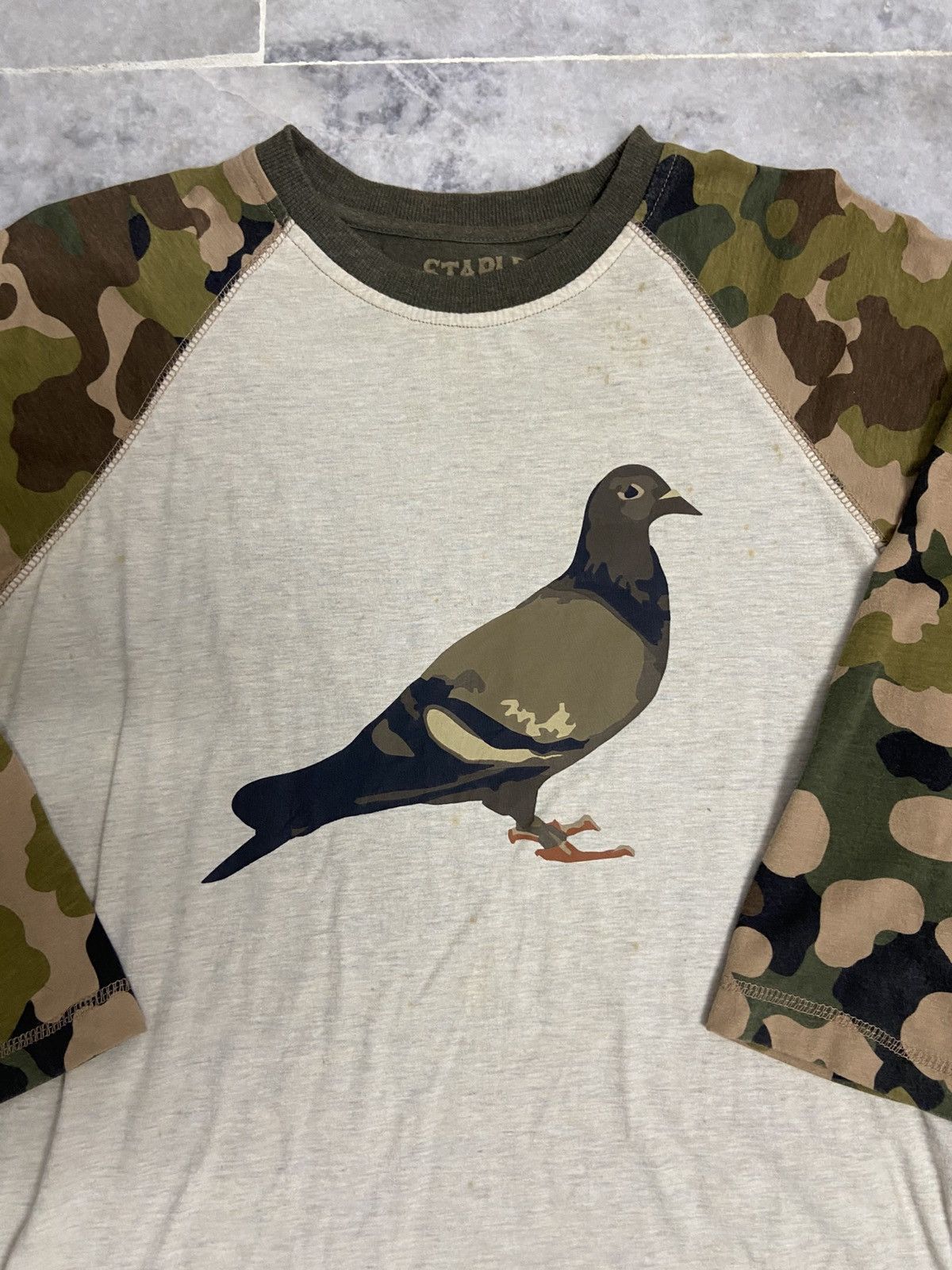 Staple Vintage Staple Pigeon Logo Tee Camo T-Shirt Size US M / EU 48-50 / 2 - 6 Thumbnail
