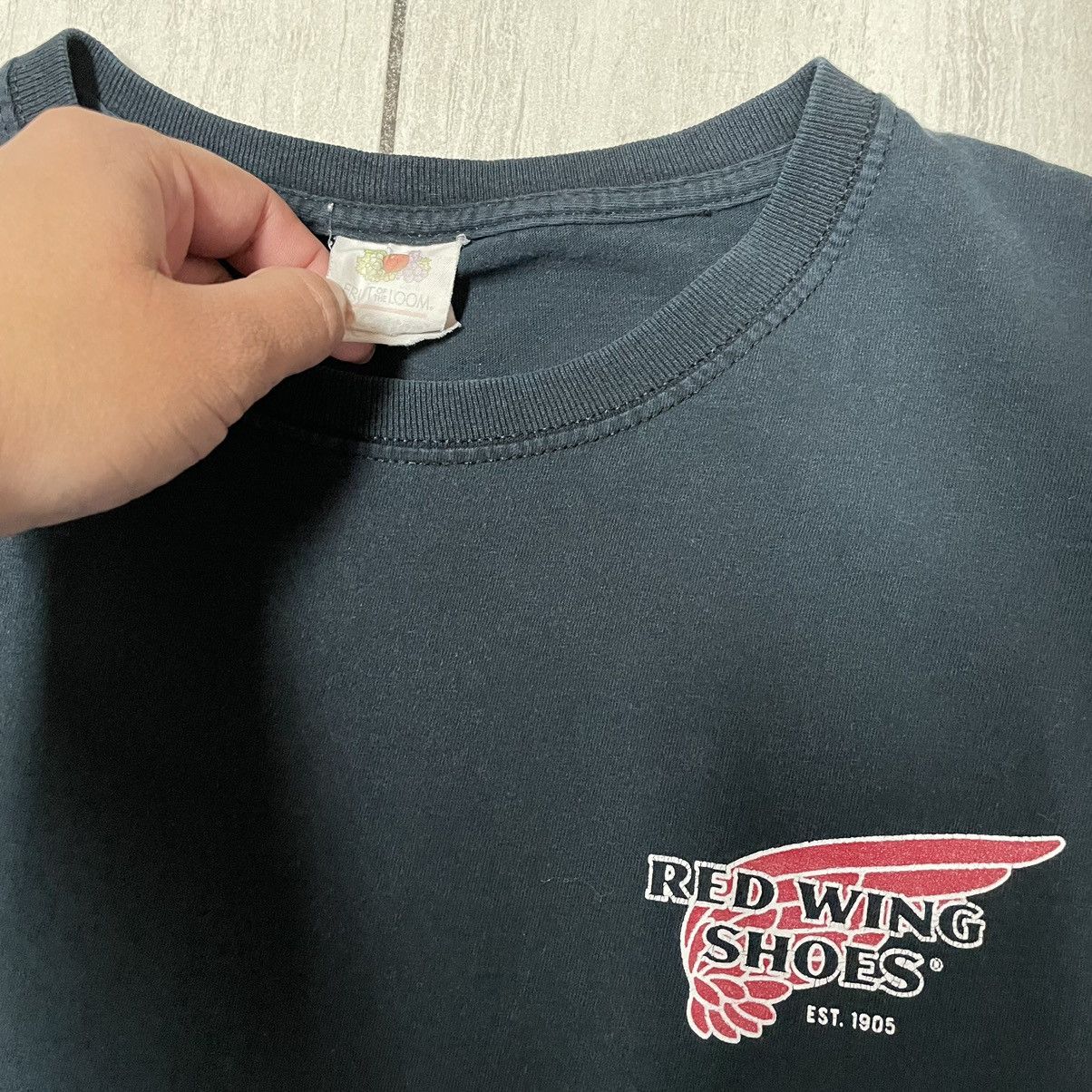 Red Wing Vintage Red Wings Shoes T-shirt Size US L / EU 52-54 / 3 - 2 Thumbnail
