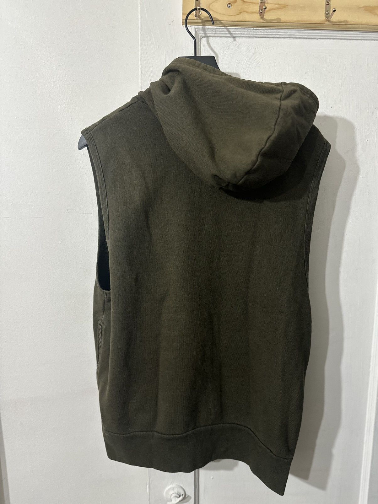 Balmain S/S10 Olive Gilet Hoodie *Rare* Size US M / EU 48-50 / 2 - 7 Thumbnail