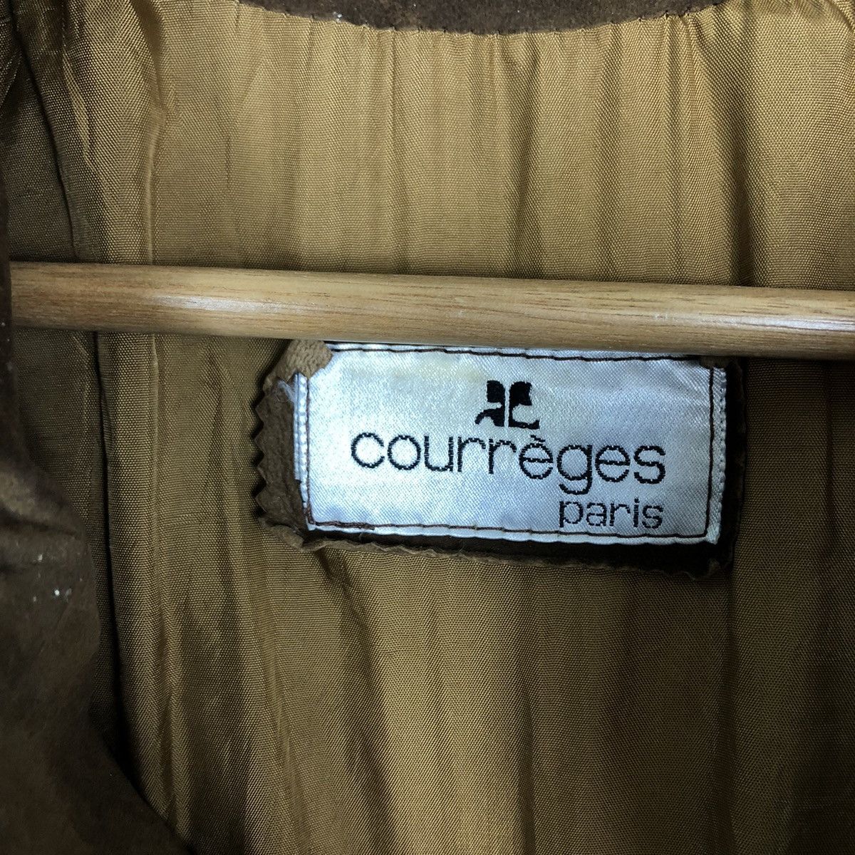 Genuine Leather VINTAGE GENUINE LEATHER JACKET COURREGES PARIS ISSEY MIYAKE Size US M / EU 48-50 / 2 - 13 Thumbnail