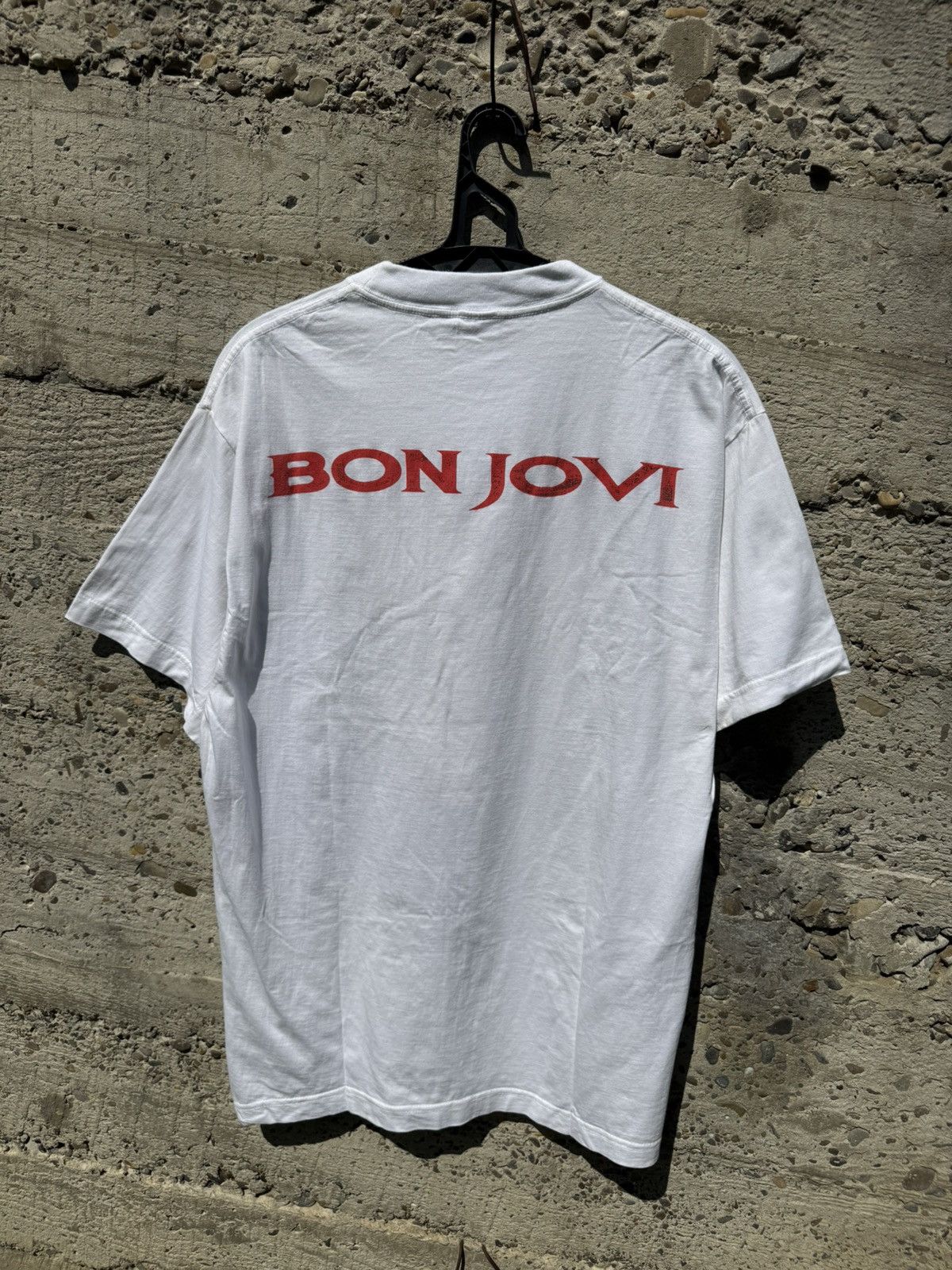 Vintage Vintage 1995 Bon Jovi Tee Size US XL / EU 56 / 4 - 9 Thumbnail