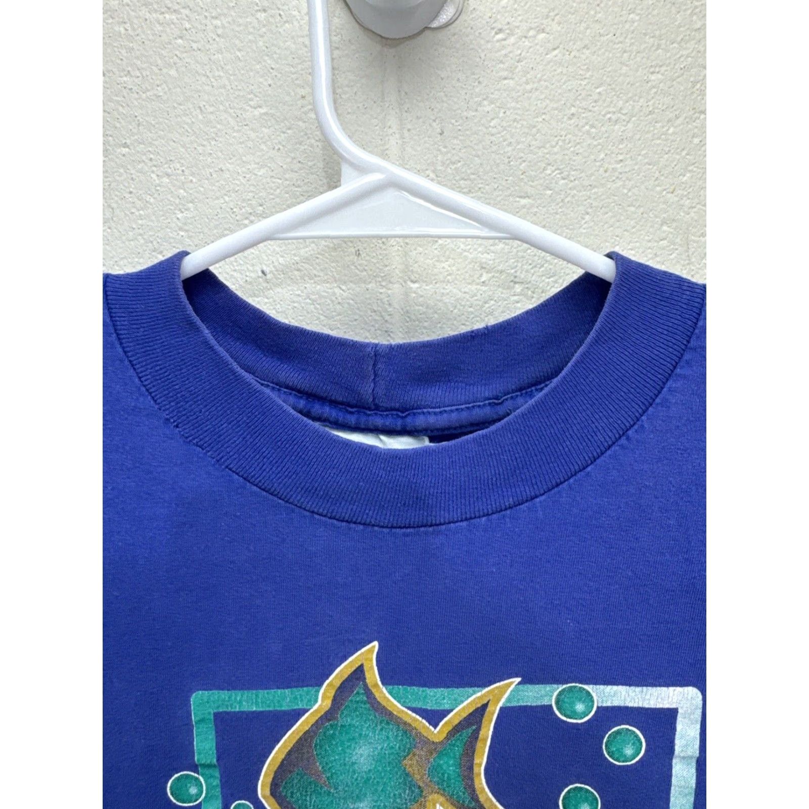 Vintage VINTAGE Carnival Cruise T-Shirt Men XL Cotton Graphic Print 90s Fish Beach Summer Size US XL / EU 56 / 4 - 4 Thumbnail
