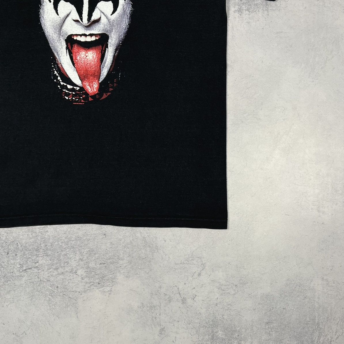 Band Tees Vintage Kiss Gene Simmons Face Rare Rock Band T Shirt 2002 Size US S / EU 44-46 / 1 - 4 Thumbnail