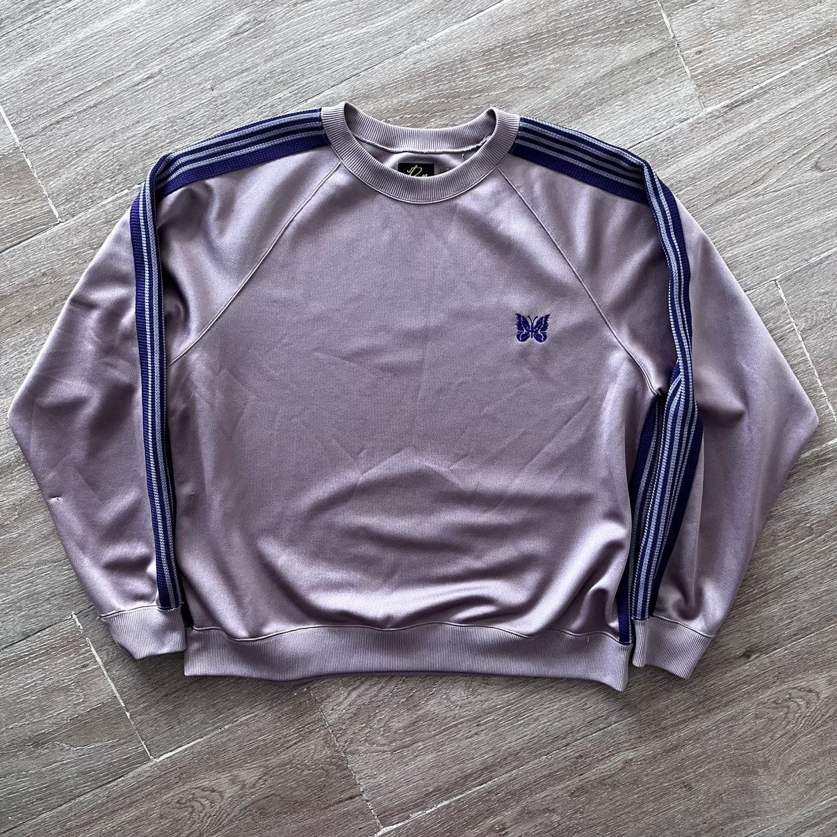 Designer × Japanese Brand × Needles Needles Track Crewneck