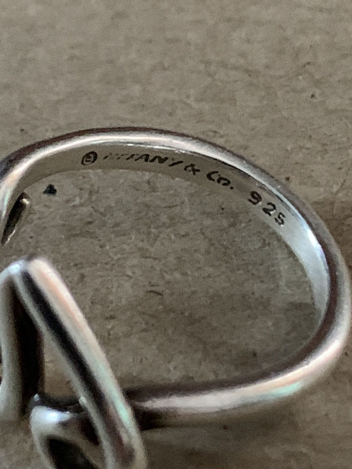 Sterling Silver × Tiffany & Co. × Vintage VTG TIFFANY & CO X PALOMA PICASSO STERLING SILVER 925 RING Size ONE SIZE - 3 Thumbnail