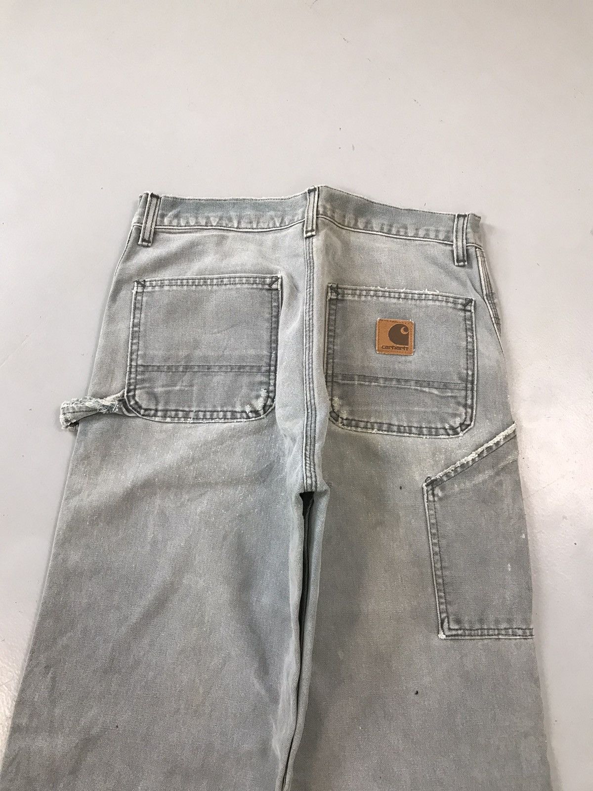 Carhartt Vintage Carhartt B11 mdt carpenter workwear denim Size US 30 / EU 46 - 8 Thumbnail