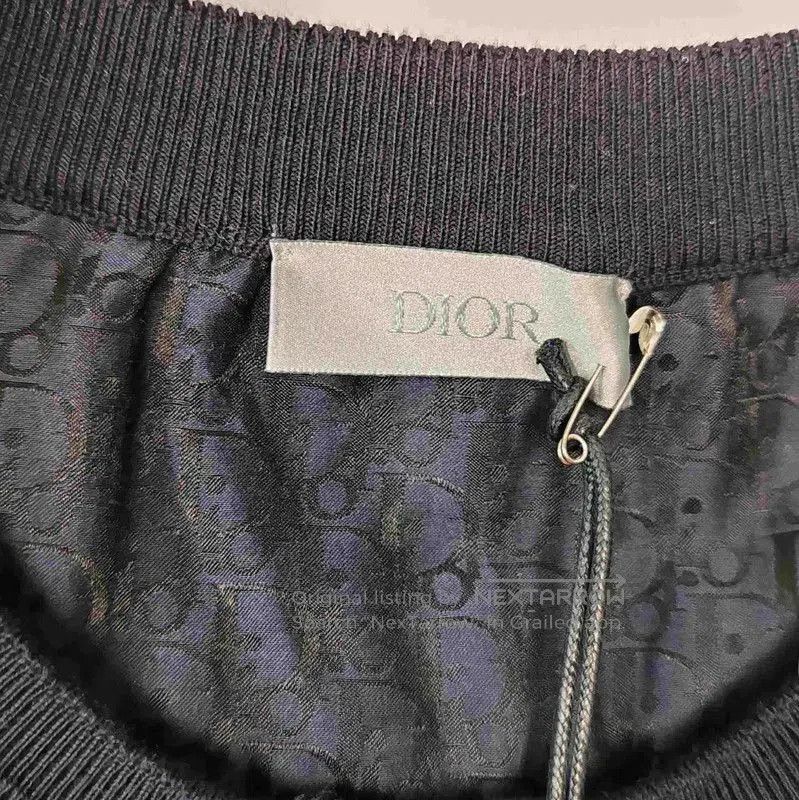 Dior Dior Men's Navy Cotton Polo Shirt . Size US XS / EU 42 / 0 - 4 Thumbnail