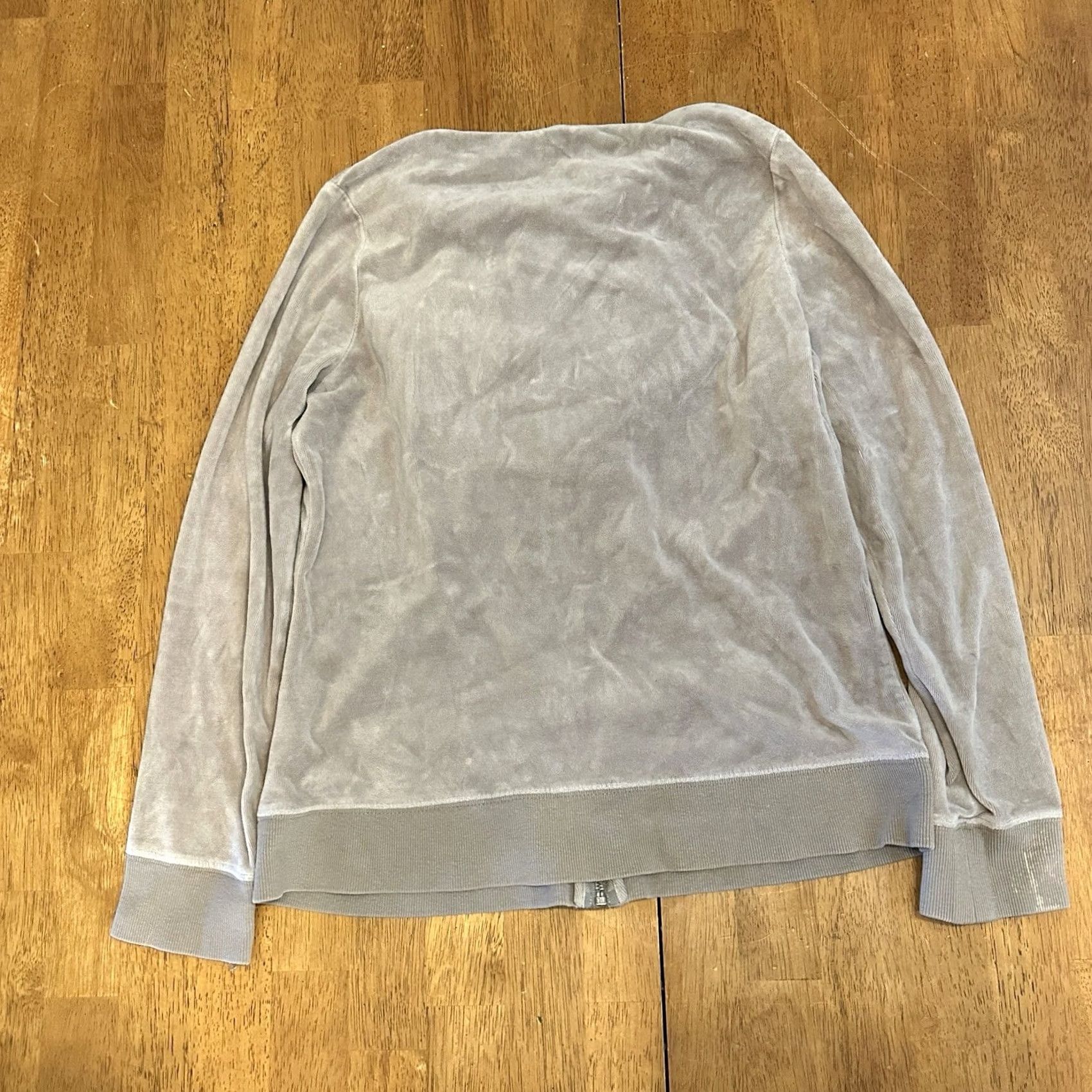 Bcbgmaxazria Vintage BCBG Y2K Embroidered Full Zip Hoodie Sweatshirt Large Size L / US 10 / IT 46 - 4 Thumbnail