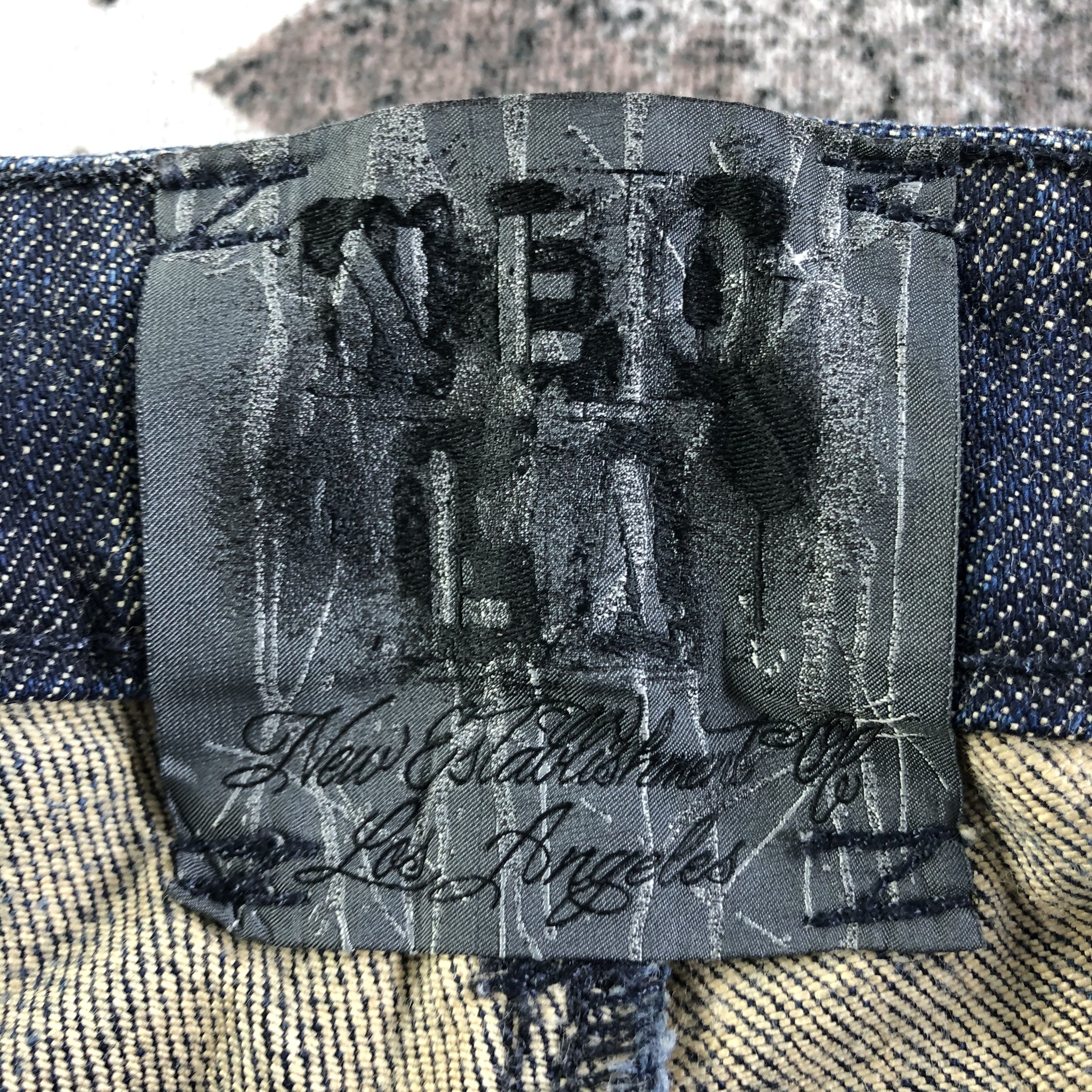 Japanese Brand Neo LA Jeans Dark Wash Denim KJ2971 Size US 31 - 7 Thumbnail