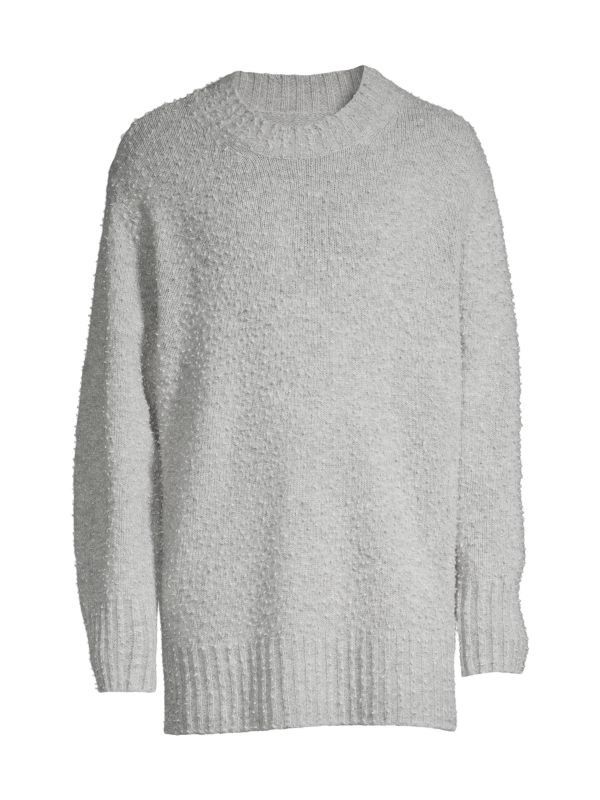 Maison Margiela o1y1124 LongSweater In Light Grey Size US L / EU 52-54 / 3 - 1 Thumbnail