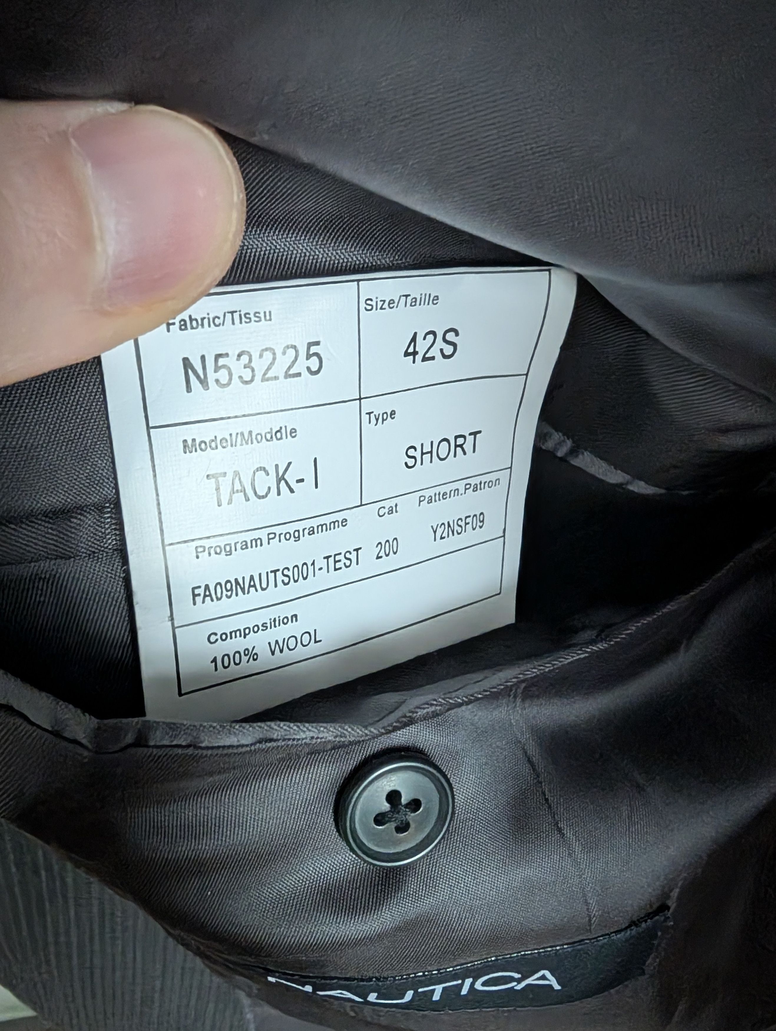 Nautica Suit Size 42S - 7 Thumbnail