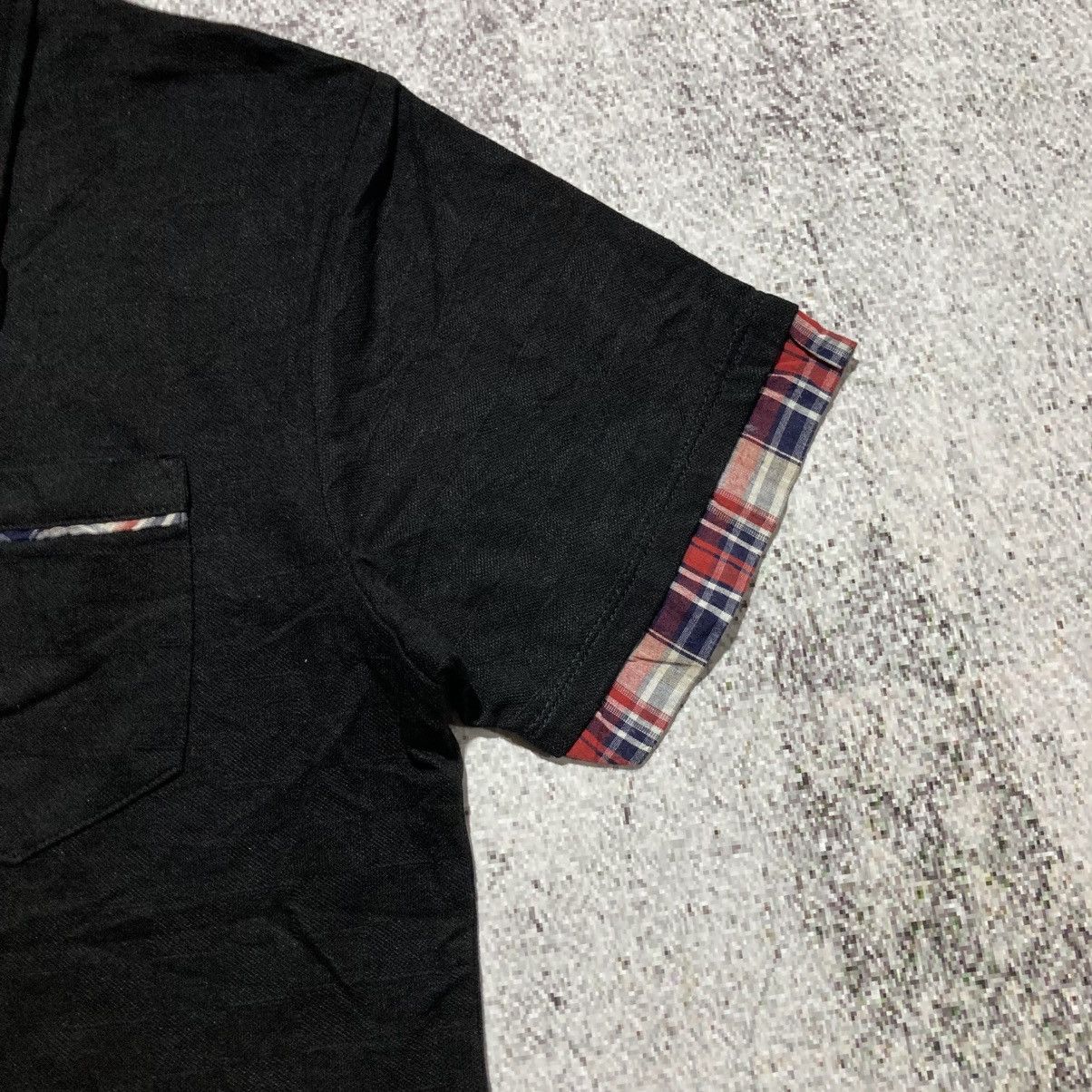 Japanese Brand 2000s Nota Bene Double Layer Tee Black Gothic Punk Style Size US S / EU 44-46 / 1 - 6 Thumbnail