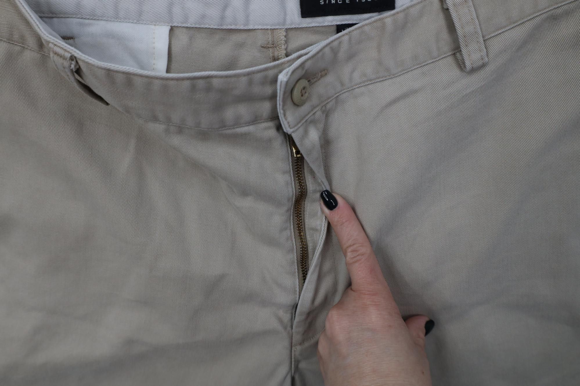 Eddie Bauer Vintage 90s Eddie Bauer Relaxed Wide Leg Pants Stone Size US 38 / EU 54 - 6 Thumbnail
