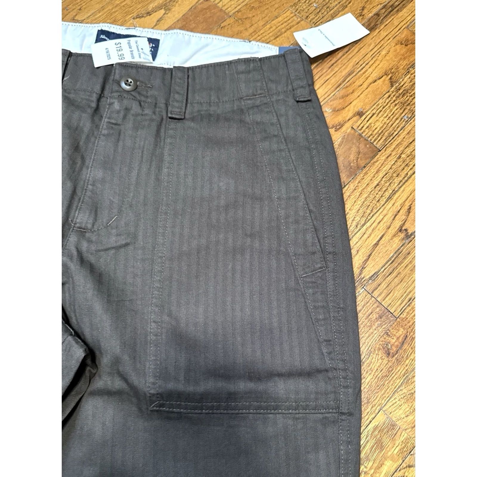 Abercrombie & Fitch Abercrombie & Fitch Loose Fit Chino Pants Brown 30x32 Mens NWT Casual Flat Front Size US 30 / EU 46 - 3 Thumbnail