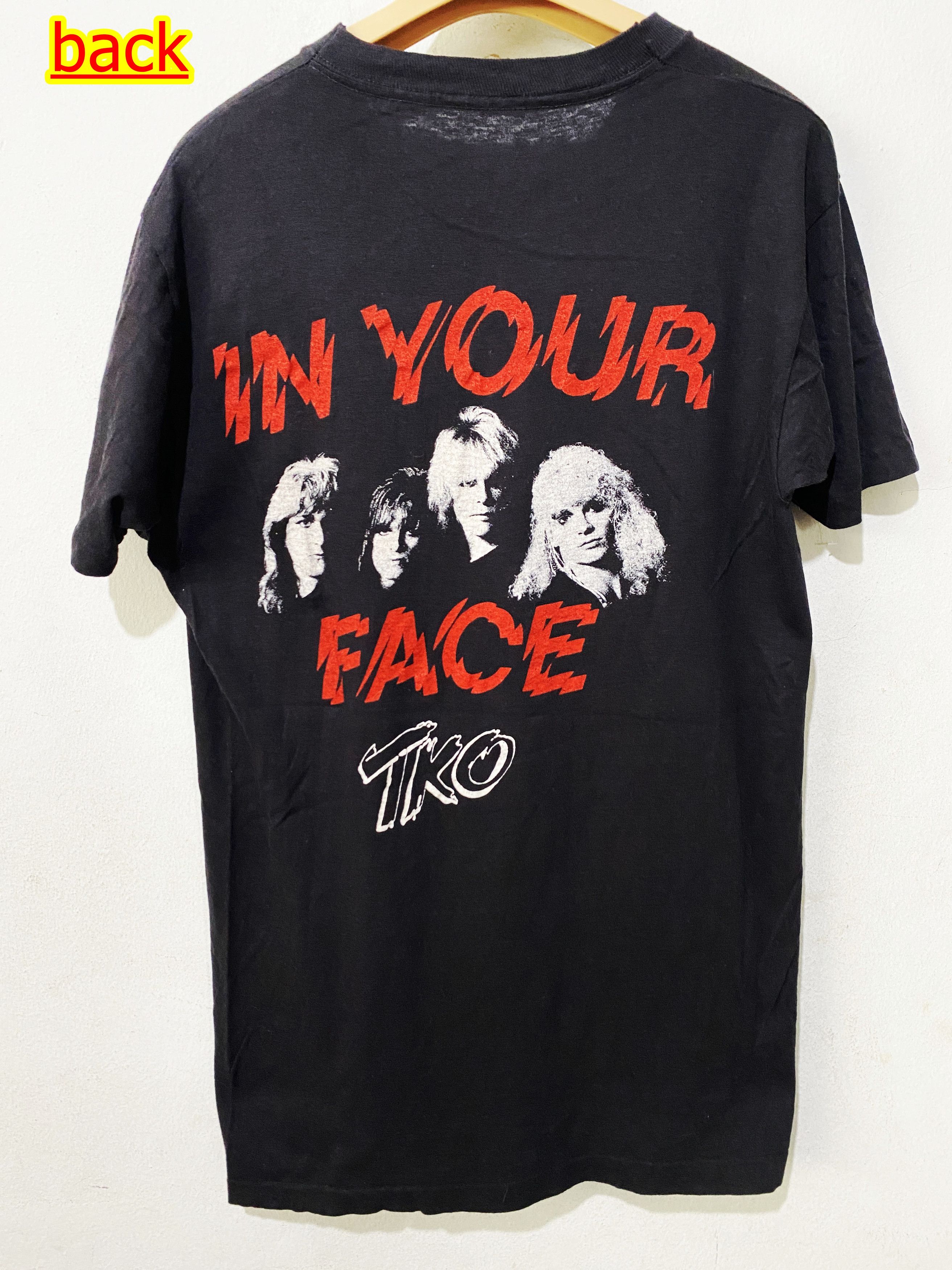 Band Tees × Vintage Vintage 1985 TKO band Shirt Size US S / EU 44-46 / 1 - 1 Thumbnail