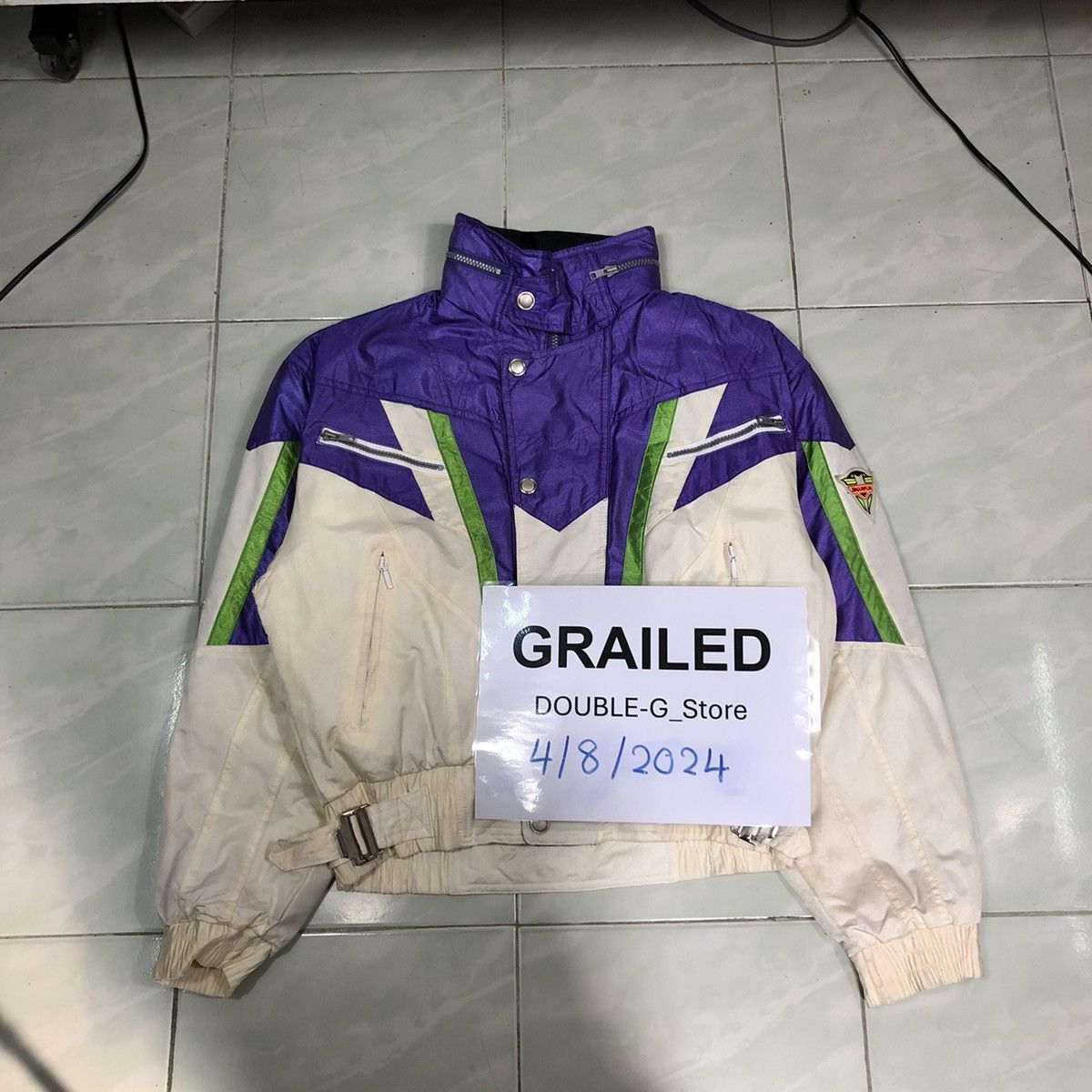 Japanese Brand 📌VINTAGE CROPPED BIKER SKI JACKET SHARPLIN ISSEY MIYAKE Size US M / EU 48-50 / 2 - 2 Thumbnail