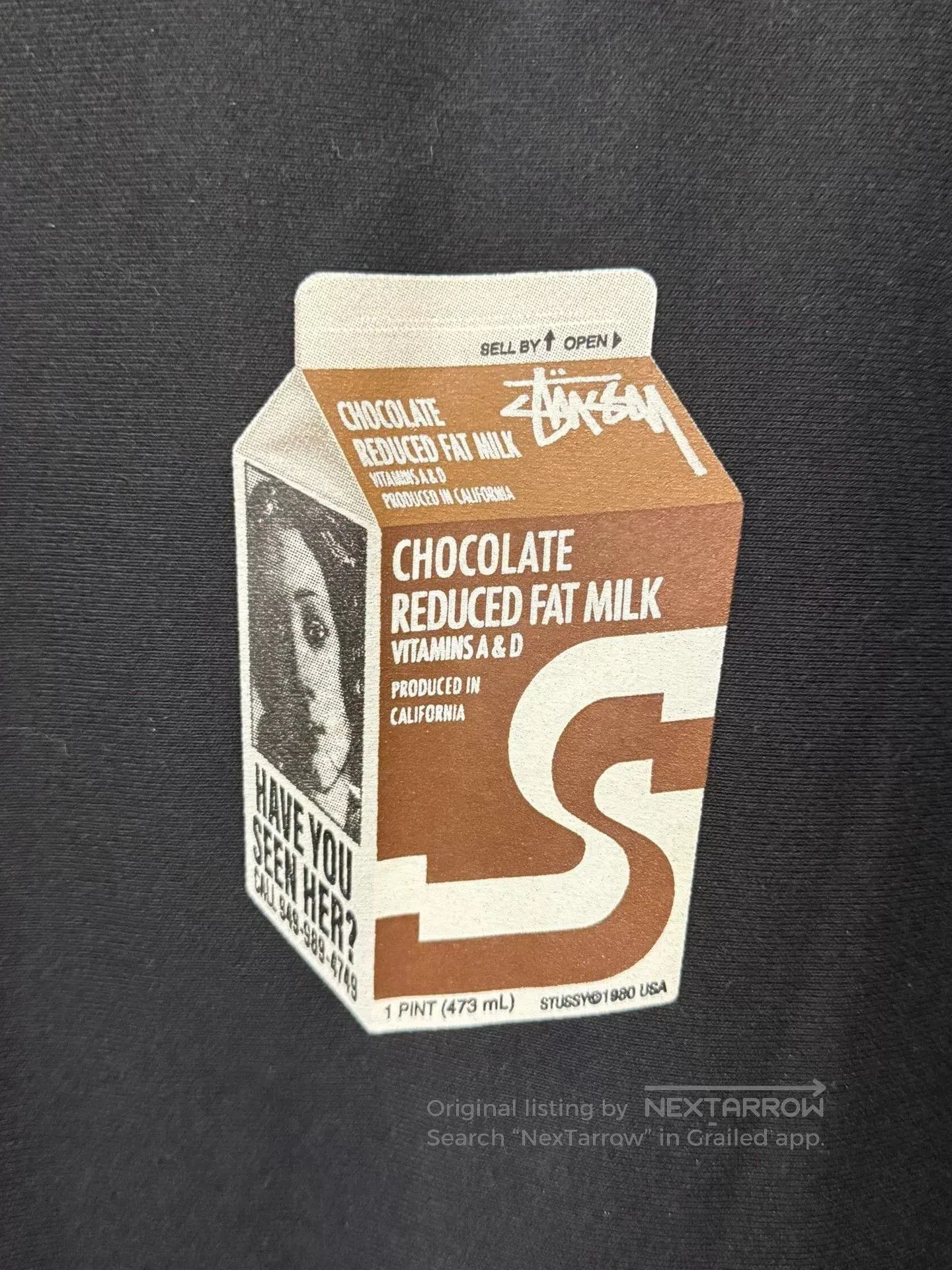 Stussy Stussy 2024 Fall Milk Print Crew Sweatshirt. Size US XL / EU 56 / 4 - 2 Thumbnail