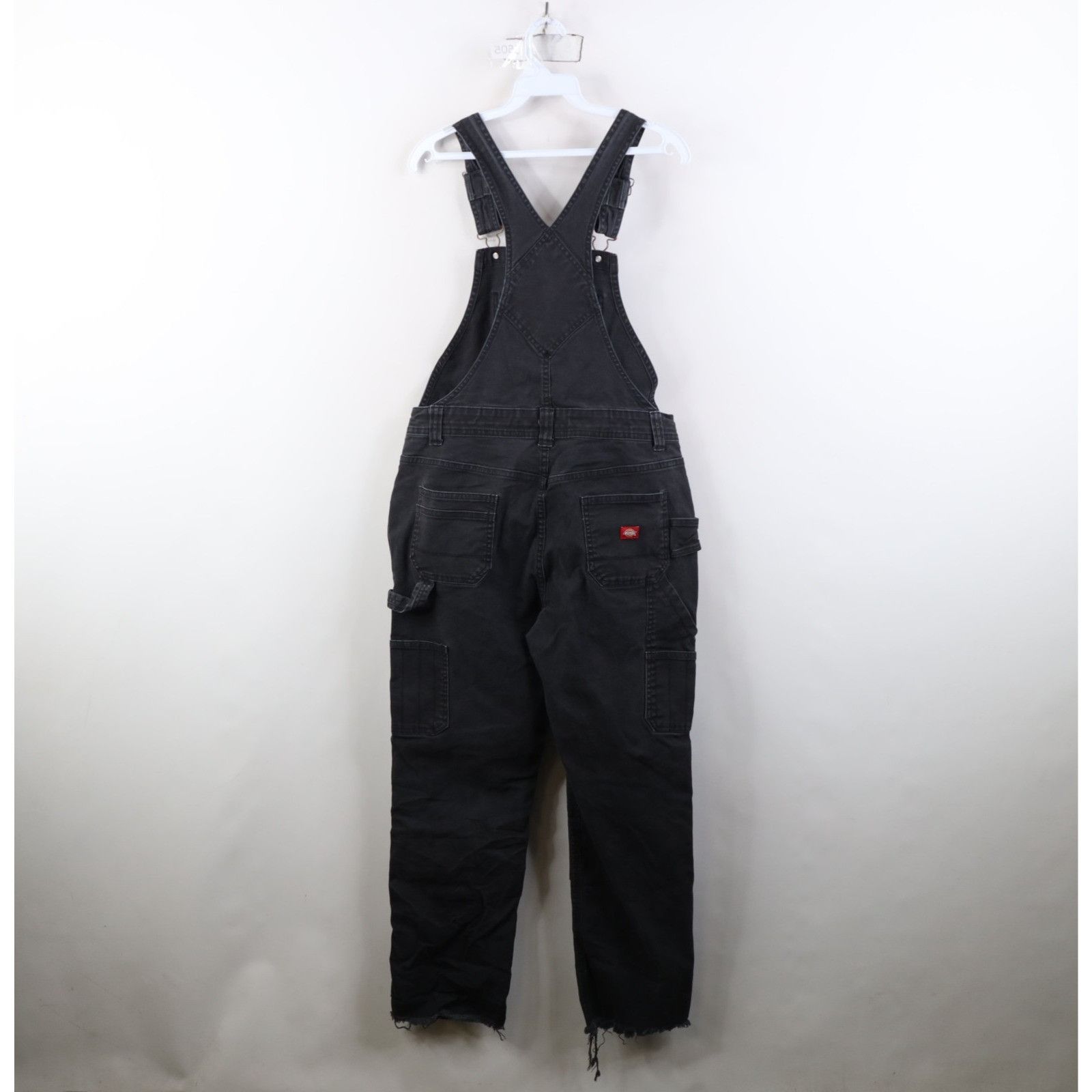 Dickies Vintage Y2K Dickies Distressed Cut Off Canvas Overalls Size 26" / US 2 / IT 38 - 17 Thumbnail