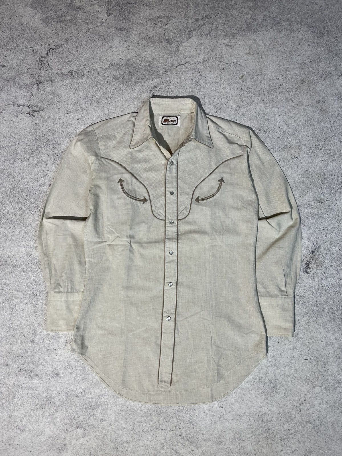 Vintage VINTAGE The stagecooch westren wear shirt Size US L / EU 52-54 / 3 - 1 Thumbnail