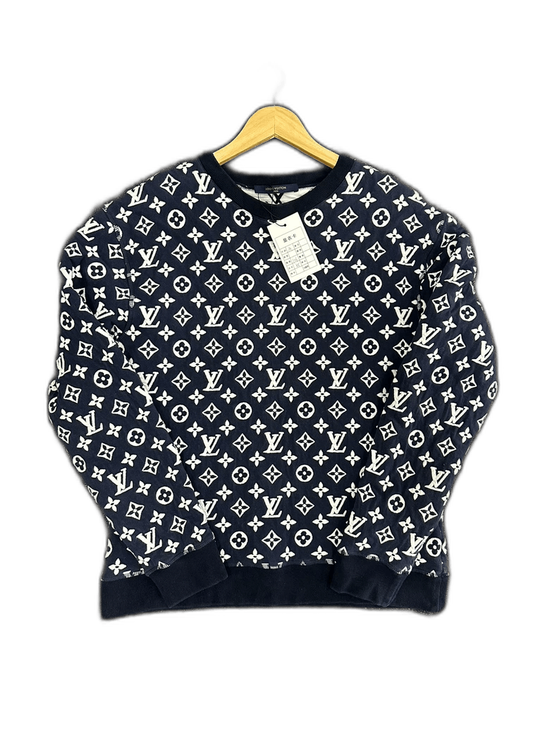 Louis Vuitton Louis Vuitton Monogram Space Cotton Sweatshirt Size US M / EU 48-50 / 2 - 1 Thumbnail