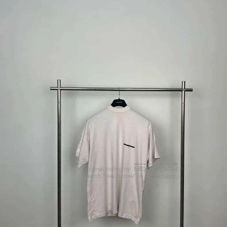 Balenciaga Balenciaga Blocking line short-sleeved white Size US S / EU 44-46 / 1 - 1 Thumbnail