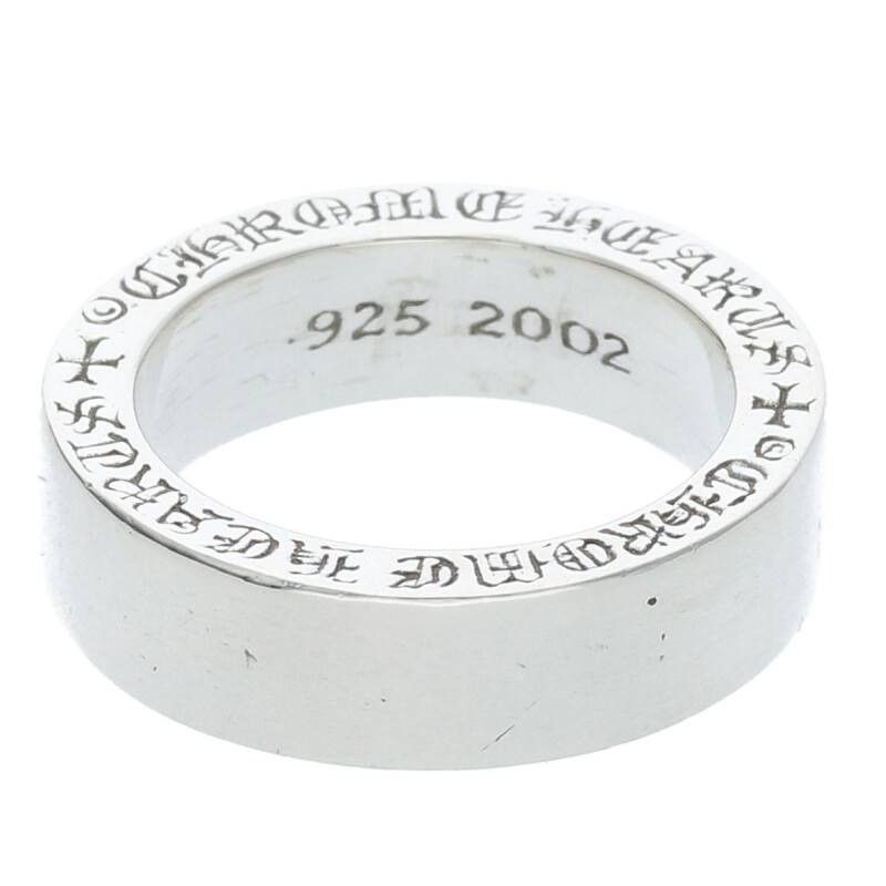 Chrome Hearts US 5 CHROME HEARTS 6mm SPACER RING SILVER Size ONE SIZE - 2 Thumbnail
