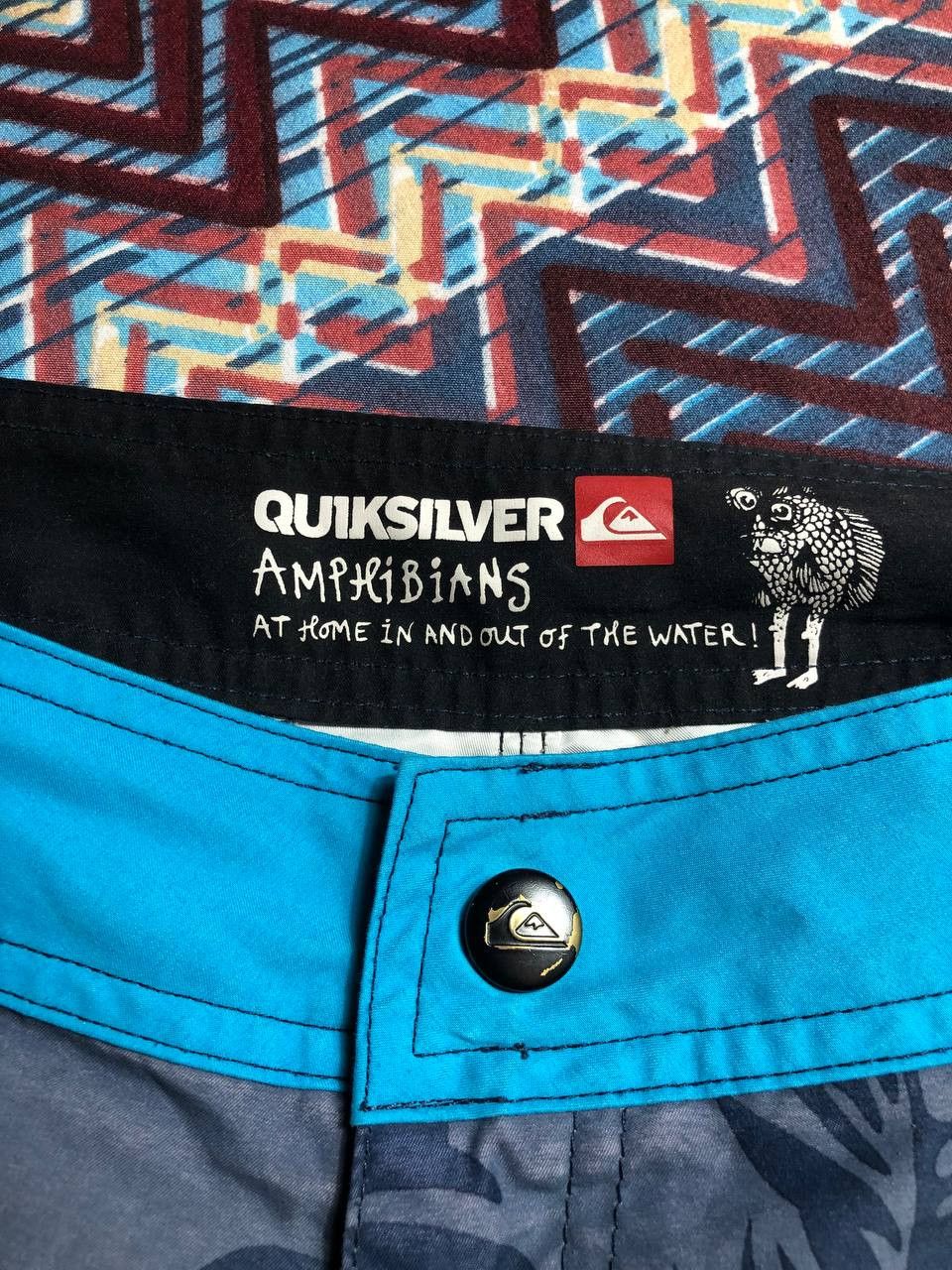Quiksilver × Vintage Y2K Quiksilver Men’s Board Swimming Shorts Size US 30 / EU 46 - 2 Thumbnail