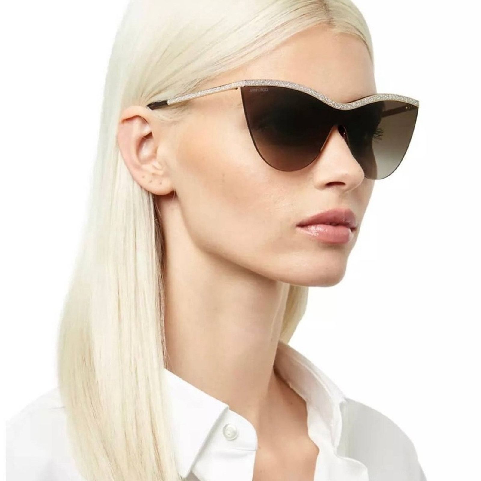 Jimmy Choo NEW!! Jimmy Choo KRISTEN/s sunglasses Authentic Retail 420$ Size ONE SIZE - 2 Thumbnail