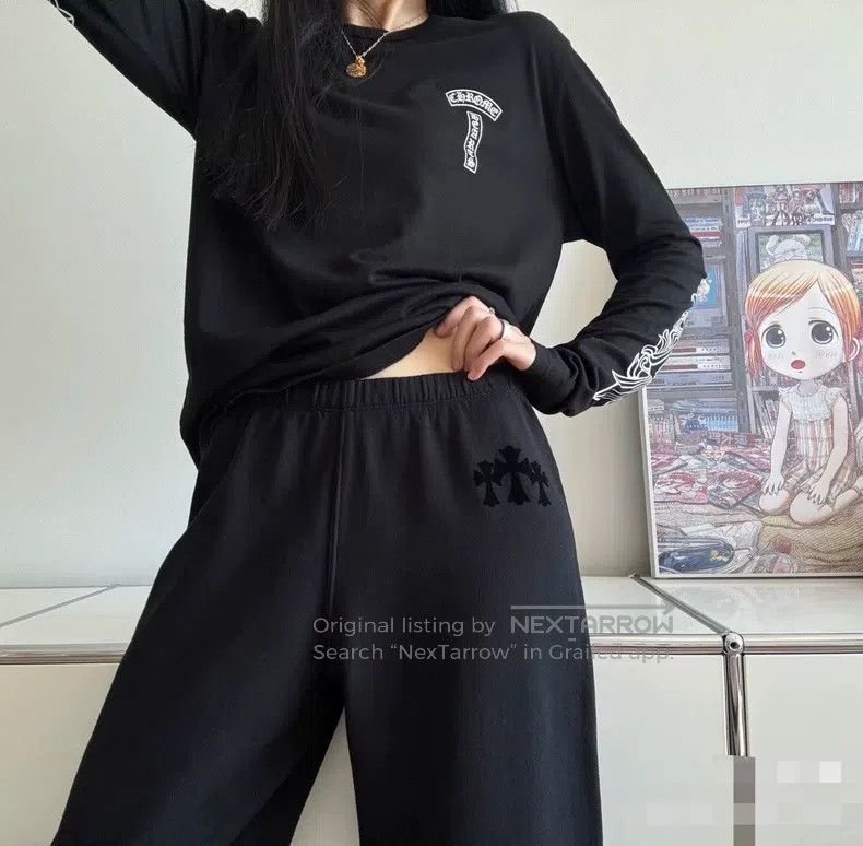 Chrome Hearts CHROME HEARTS Size M Black T-bar Kiriin Arm Long-sleeved T- Size US M / EU 48-50 / 2 - 1 Thumbnail