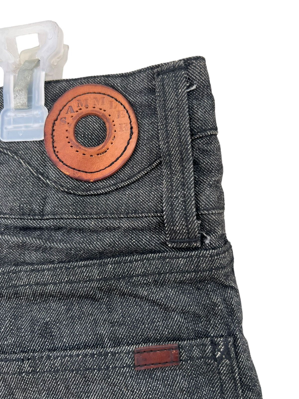 Vintage SAMMLER Japan Double Waist Denim Jeans Size US 34 / EU 50 - 17 Thumbnail