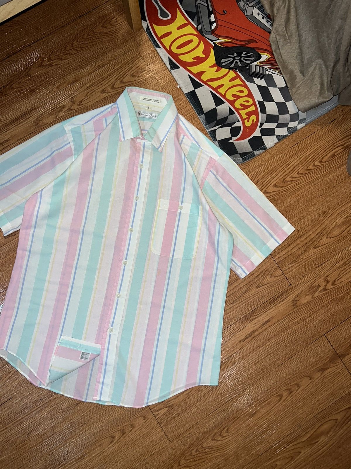 Designer × Dior × Vintage Dior button up rare colour Size US L / EU 52-54 / 3 - 3 Thumbnail