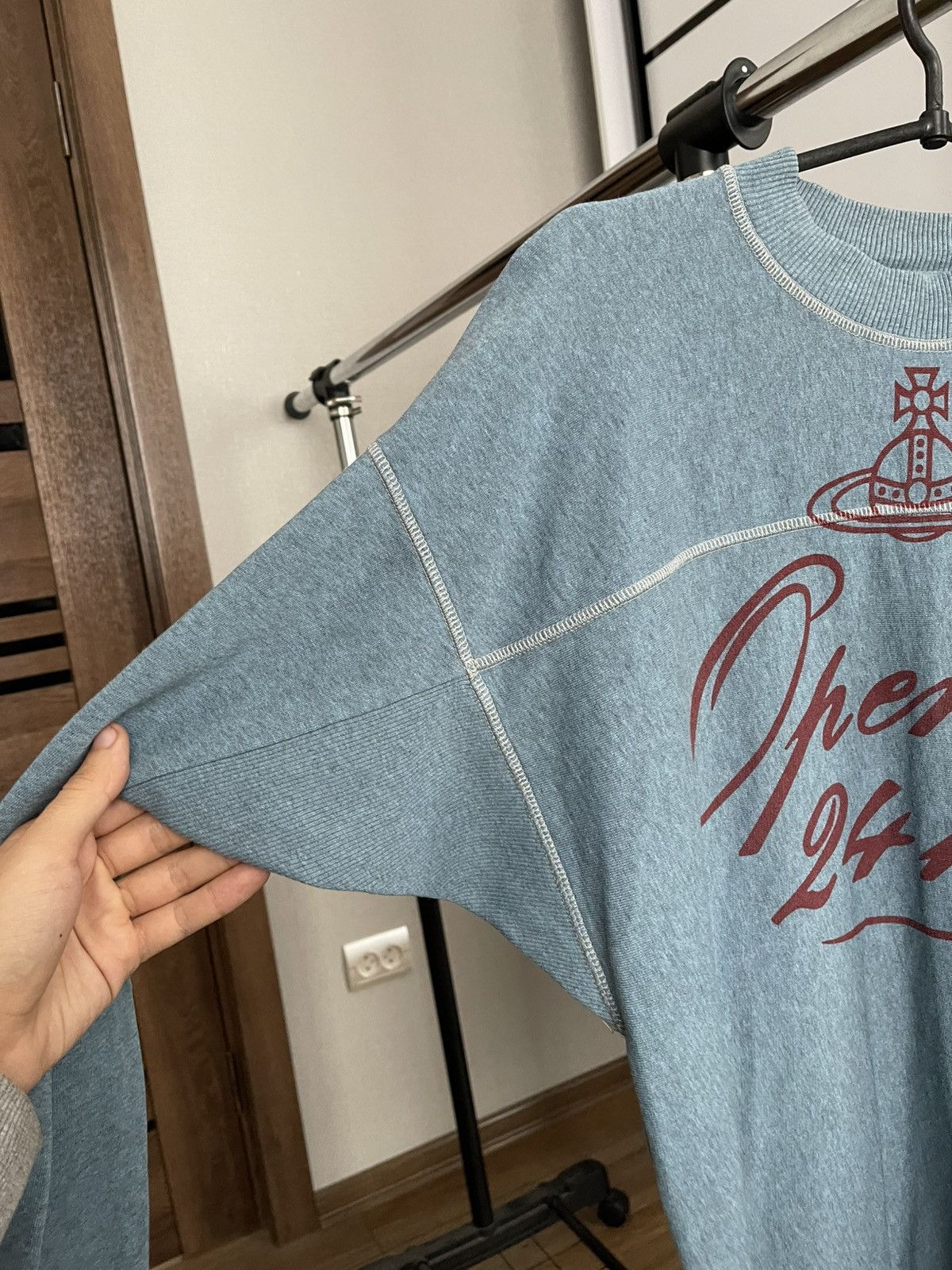 Vivienne Westwood Vivienne Westwood Square Sweatshirt Open 24 Hours Crewneck Size US S / EU 44-46 / 1 - 7 Thumbnail