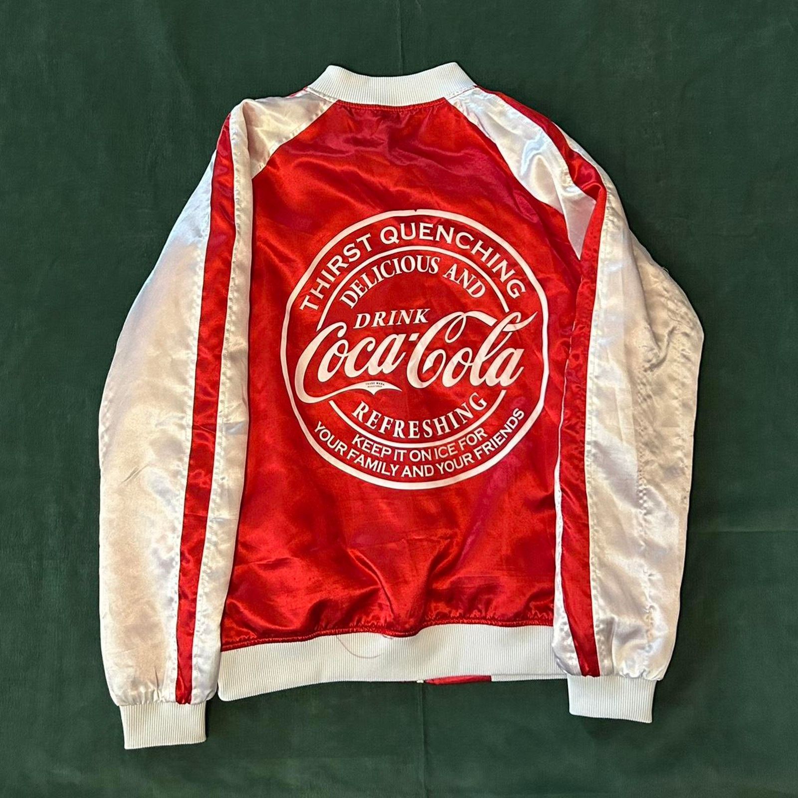 Other Y2k coca cola satin jacket Size S / US 4 / IT 40 - 6 Thumbnail