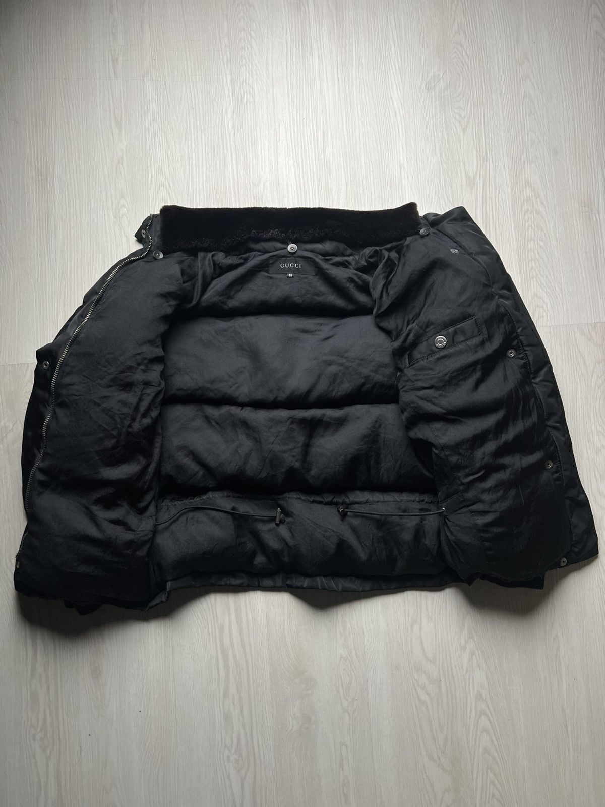 Gucci Gucci Tom Ford Era Goose Down Jacket With Fur Collar Size US M / EU 48-50 / 2 - 4 Thumbnail