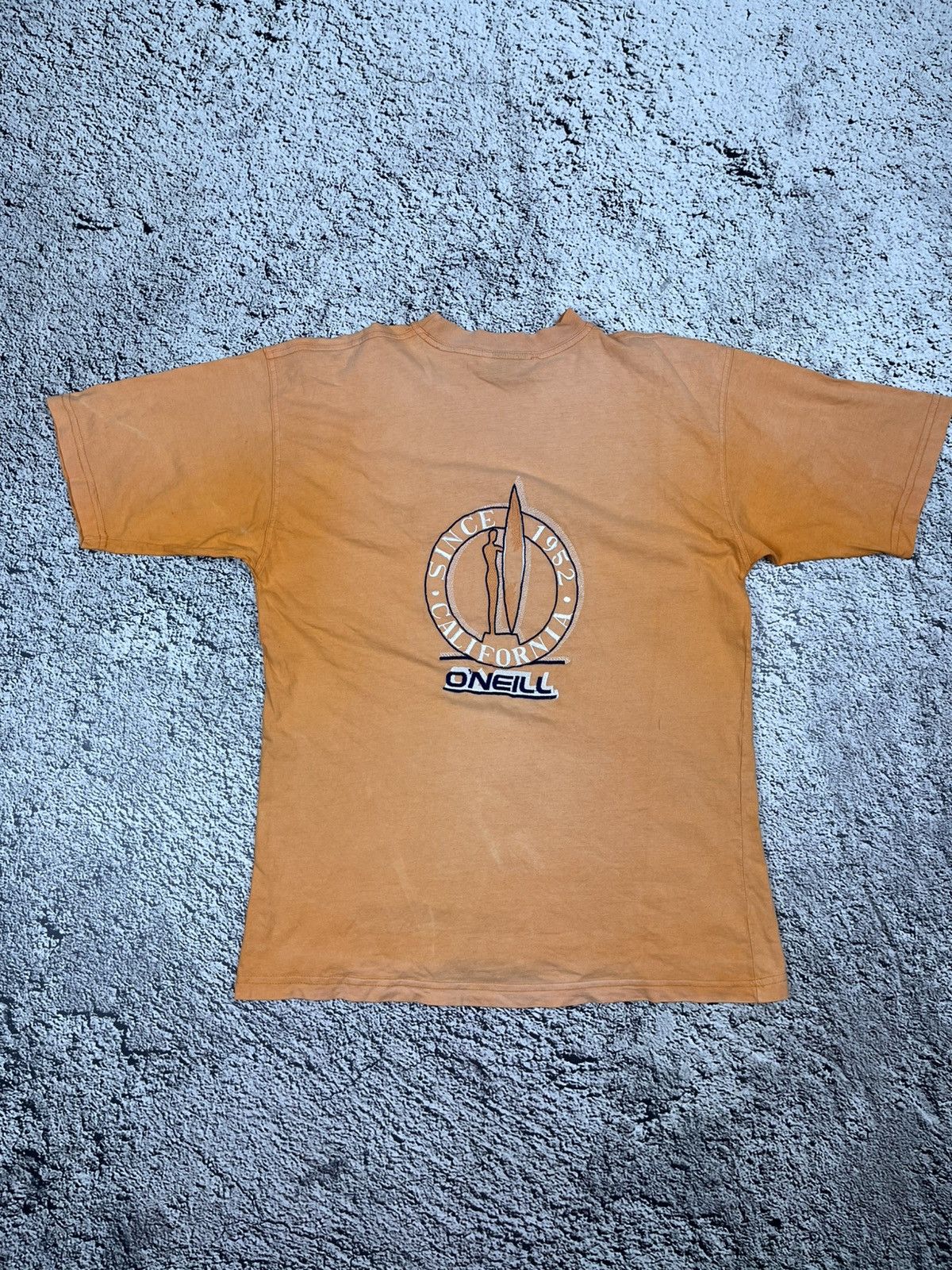 O'Neill Vintage 90s O’Neil Faded Trashed t shirt Bog Logo Surf L Size US L / EU 52-54 / 3 - 7 Thumbnail