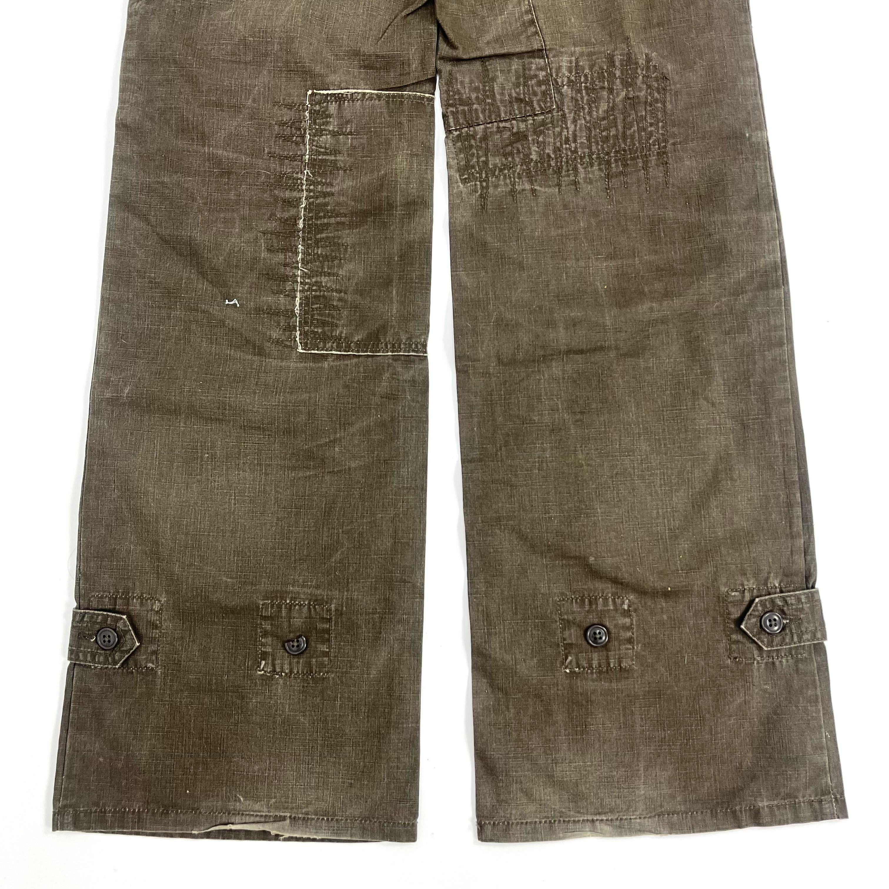 291295=Homme VTG 291295=Homme Cargo Faith Military Goa Rock Style Pants Size US 32 / EU 48 - 13 Thumbnail