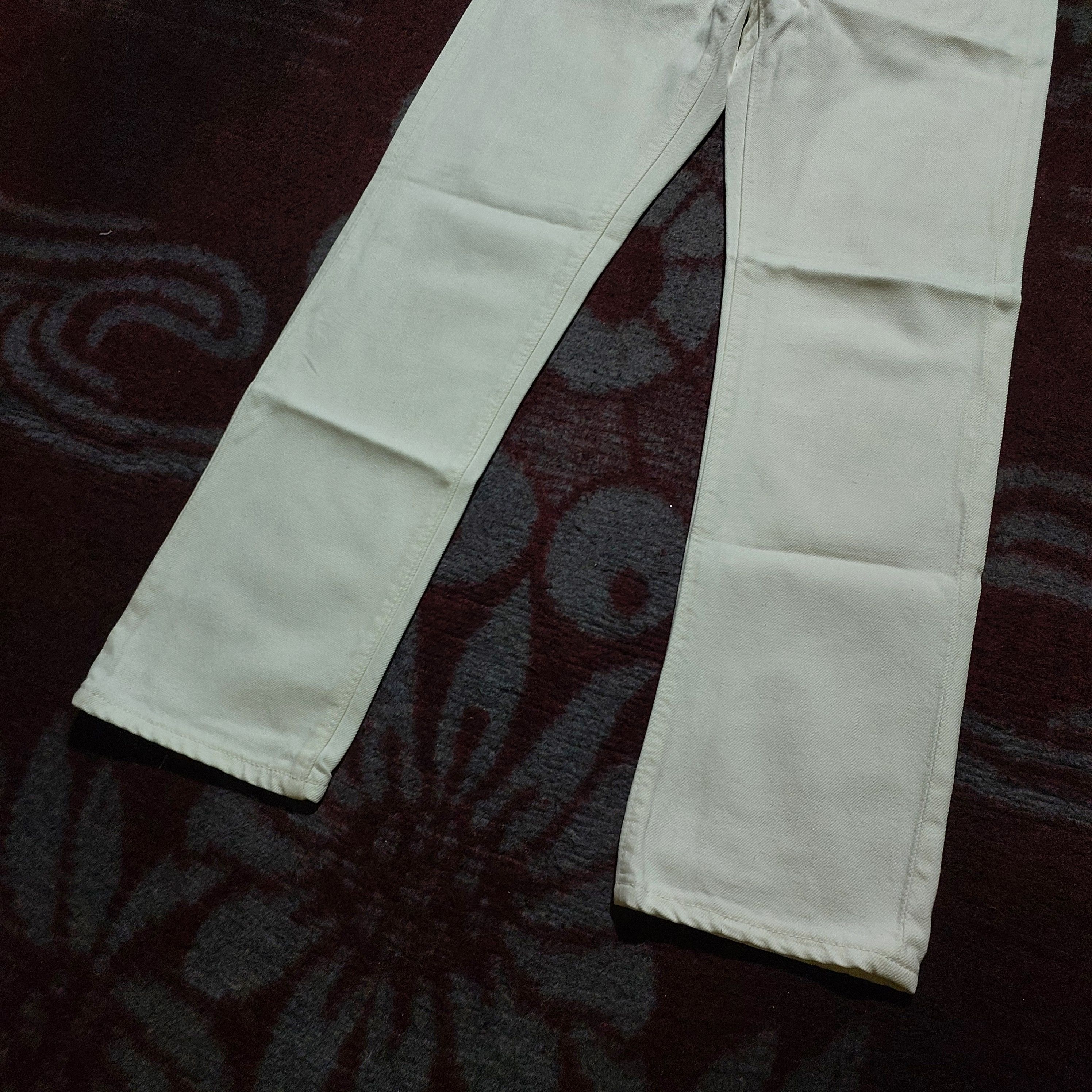 Orslow Japanese Orslow Lot 107 White Denim Size US 29 - 4 Thumbnail