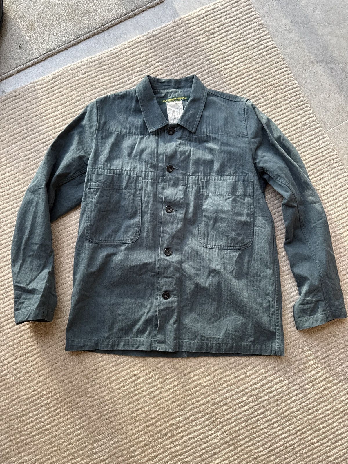 Paul Harnden Shoemakers Teal HB Worker Jacket Size US M / EU 48-50 / 2 - 1 Thumbnail