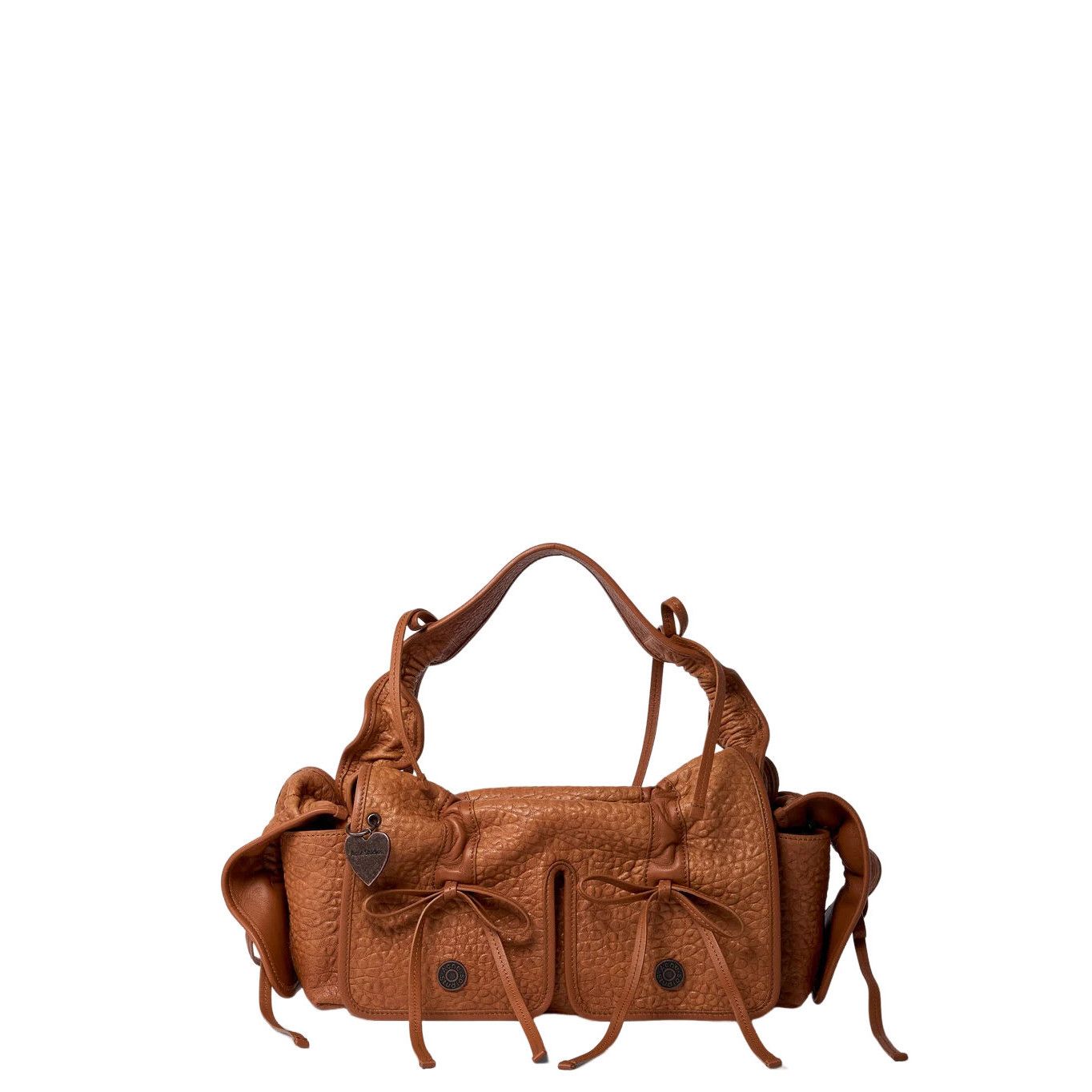 Acne Studios ACNE STUDIOS Multipocket Brown Leather Shoulder Bag New Size ONE SIZE - 1 Thumbnail